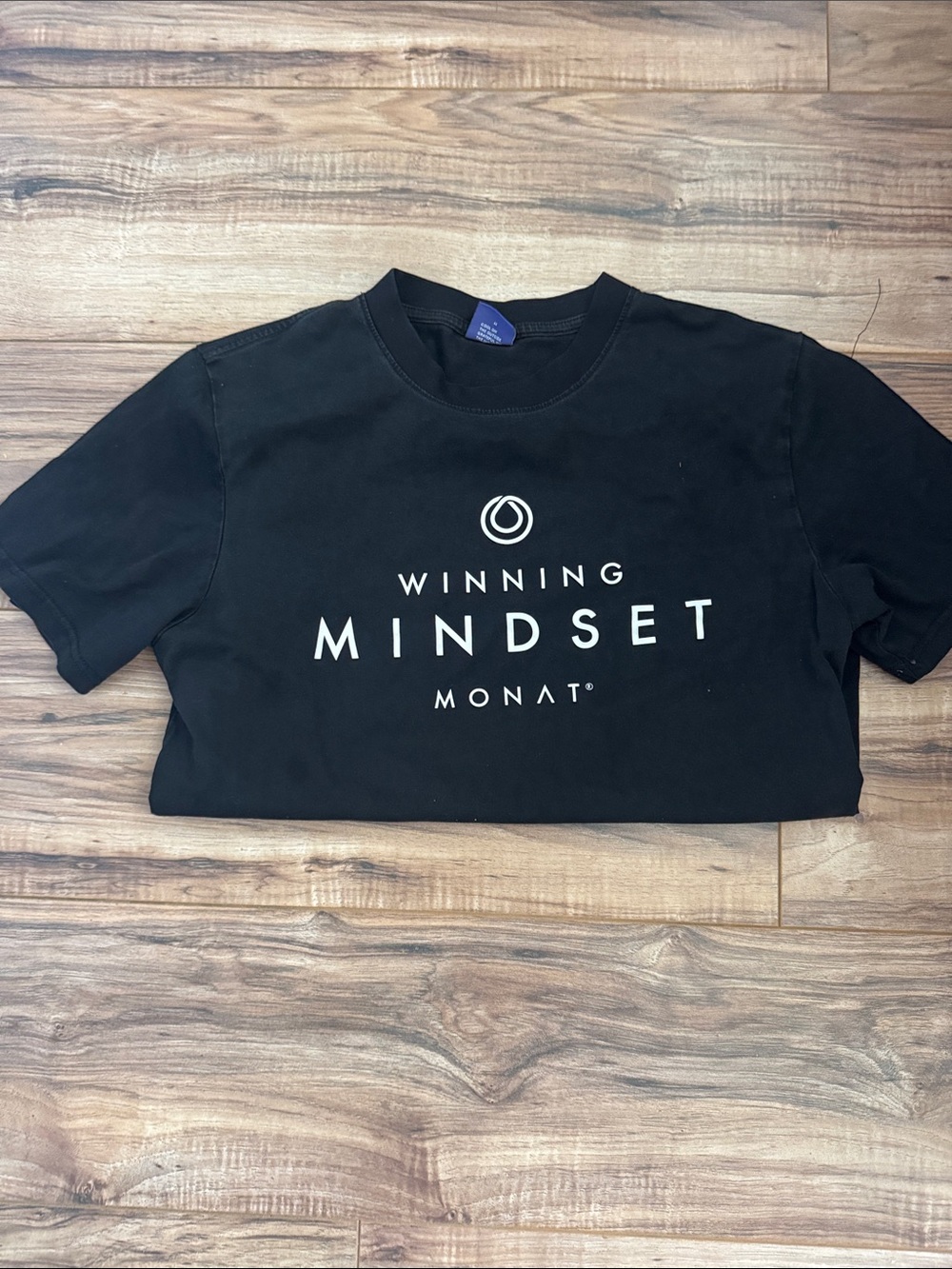 MONAT Women's Black 'Winning Mindset' Graphic Tee